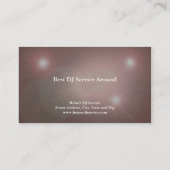 DJ Visitekaartje (Achterkant)