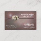 DJ Visitekaartje (Voorkant)