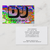 DJ VISITEKAARTJE (Voorkant / Achterkant)