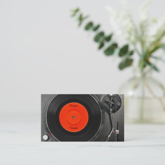 DJ Visitekaartje (Staand voorkant)