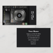 DJ Visitekaartje (Voorkant / Achterkant)