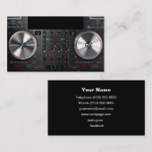 DJ Visitekaartje (Voorkant / Achterkant)