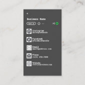 DJ VISITEKAARTJE (Achterkant)