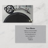 DJ  Visitekaartje (Voorkant / Achterkant)