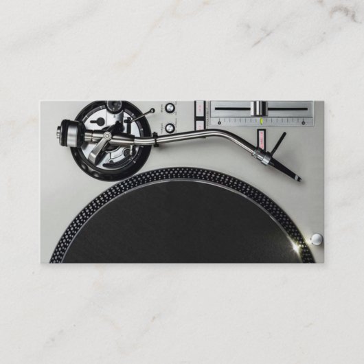 DJ  Visitekaartje (Voorkant)