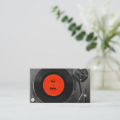 DJ  Visitekaartje (Staand voorkant)