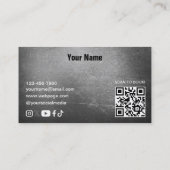 DJ  Visitekaartje (Achterkant)