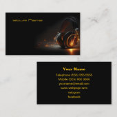 DJ Visitekaartje (Voorkant / Achterkant)