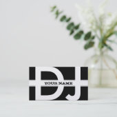 DJ- Visitekaartje (Staand voorkant)