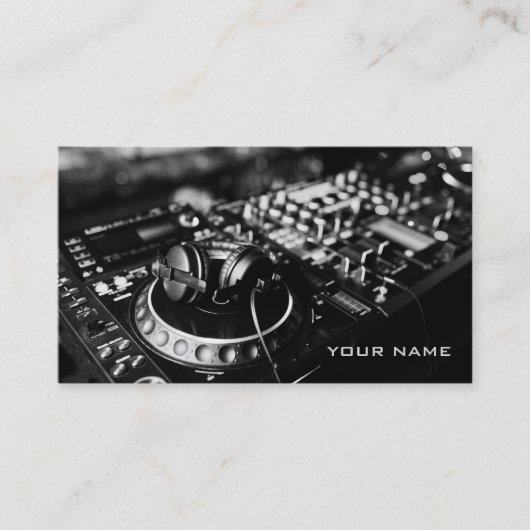 DJ Visitekaartje (Voorkant)