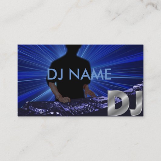 DJ VISITEKAARTJE (Voorkant)
