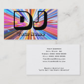 DJ VISITEKAARTJE (Voorkant / Achterkant)