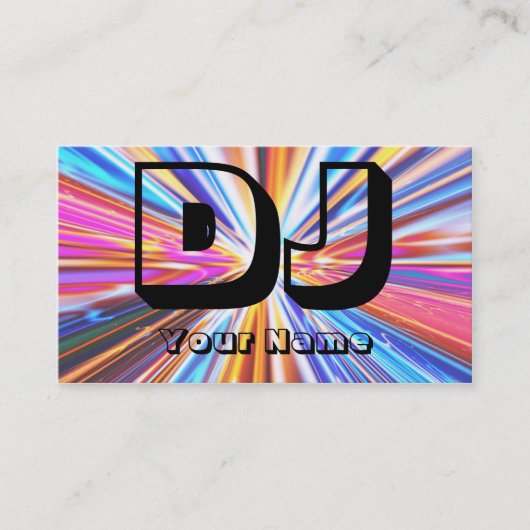 DJ VISITEKAARTJE (Voorkant)