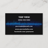 DJ Visitekaartje (Achterkant)