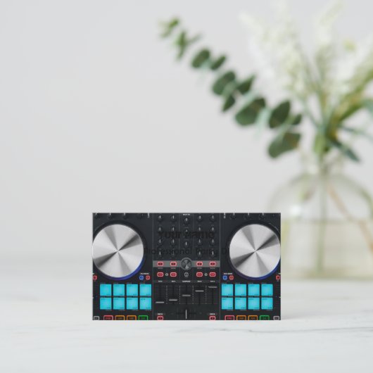DJ Visitekaartje (Staand voorkant)
