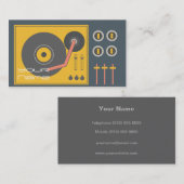 DJ Visitekaartje (Voorkant / Achterkant)