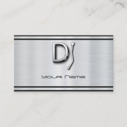 DJ  Visitekaartje (Voorkant)