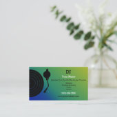 DJ VISITEKAARTJE (Staand voorkant)