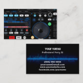 DJ Visitekaartje (Voorkant / Achterkant)