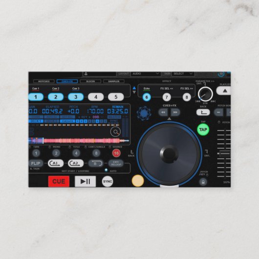 DJ Visitekaartje (Voorkant)