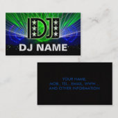 DJ VISITEKAARTJE (Voorkant / Achterkant)