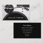 DJ Visitekaartje (Voorkant / Achterkant)