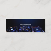 DJ Visitekaartje (Achterkant)