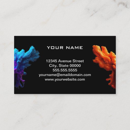 DJ Visitekaartje (Achterkant)