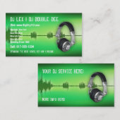  DJ Visitekaartje (Voorkant / Achterkant)