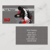 DJ VISITEKAARTJE (Voorkant / Achterkant)