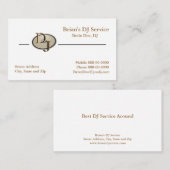 DJ Visitekaartje (Voorkant / Achterkant)