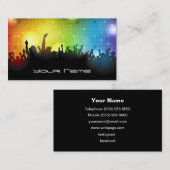 DJ Visitekaartje (Voorkant / Achterkant)