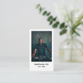 DJ VISITEKAARTJE (Staand voorkant)