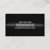 DJ Visitekaartje (Achterkant)