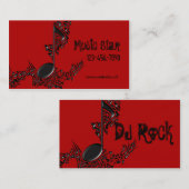 DJ Visitekaartje (Voorkant / Achterkant)