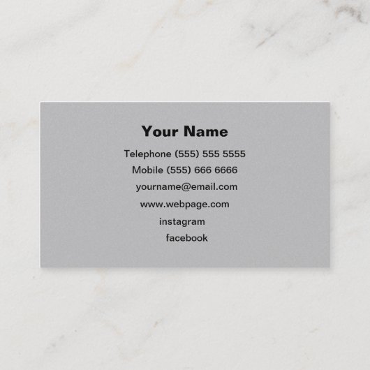 DJ Visitekaartje (Achterkant)