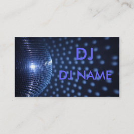 dj visitekaartje