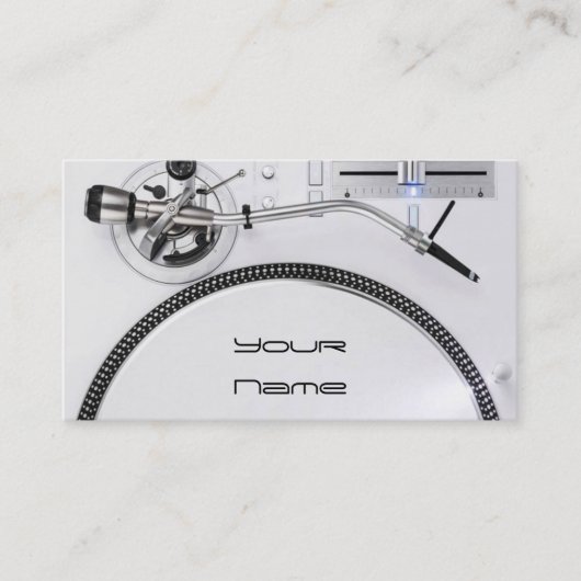 DJ Visitekaartje (Voorkant)