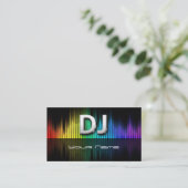 DJ  Visitekaartje (Staand voorkant)