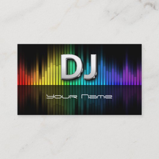 DJ  Visitekaartje (Voorkant)