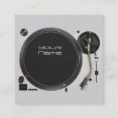 DJ  Visitekaartje (Voorkant)