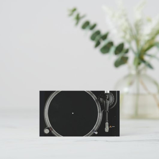 DJ Visitekaartje (Staand voorkant)