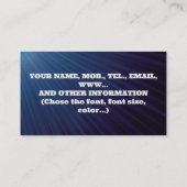 DJ Visitekaartje (Achterkant)