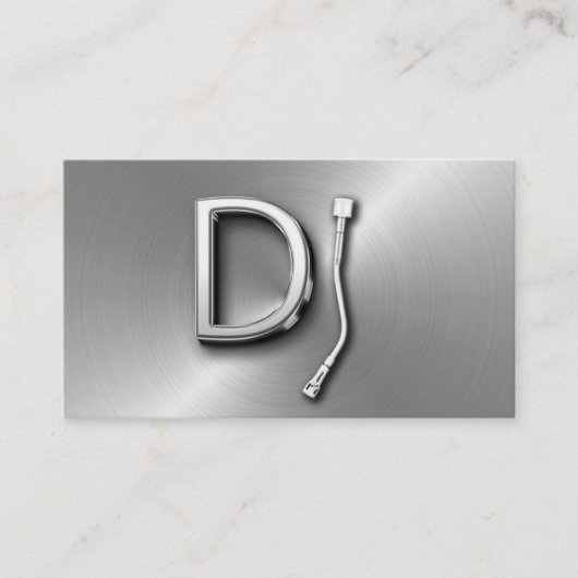 DJ  Visitekaartje (Voorkant)