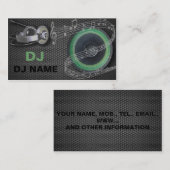 dj visitekaartje (Voorkant / Achterkant)