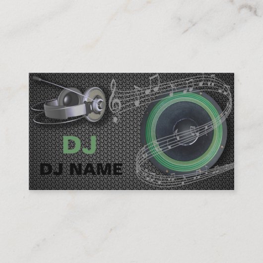 dj visitekaartje (Voorkant)