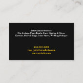 DJ Visitekaartje (Achterkant)