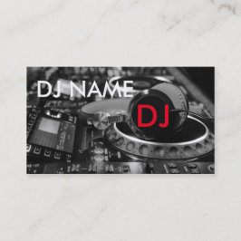 dj visitekaartje