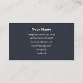 DJ Visitekaartje (Achterkant)