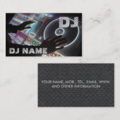 DJ Visitekaartje (Voorkant / Achterkant)